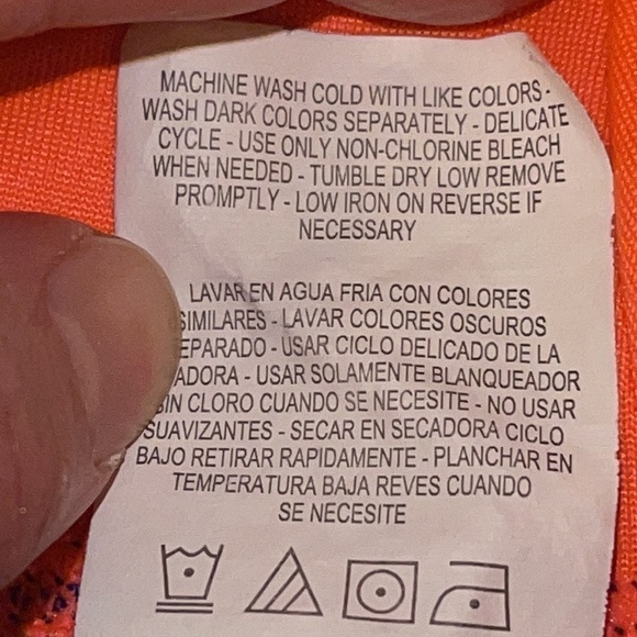 Layers 8 QWICK DRY Purple & Orange Detail Leggings Sz. S - Picture 15 of 17